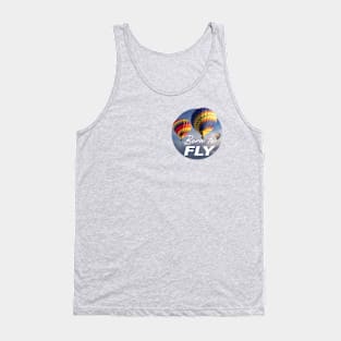 Lovers of Flight – "Born to Fly" Ballooning Tank Top